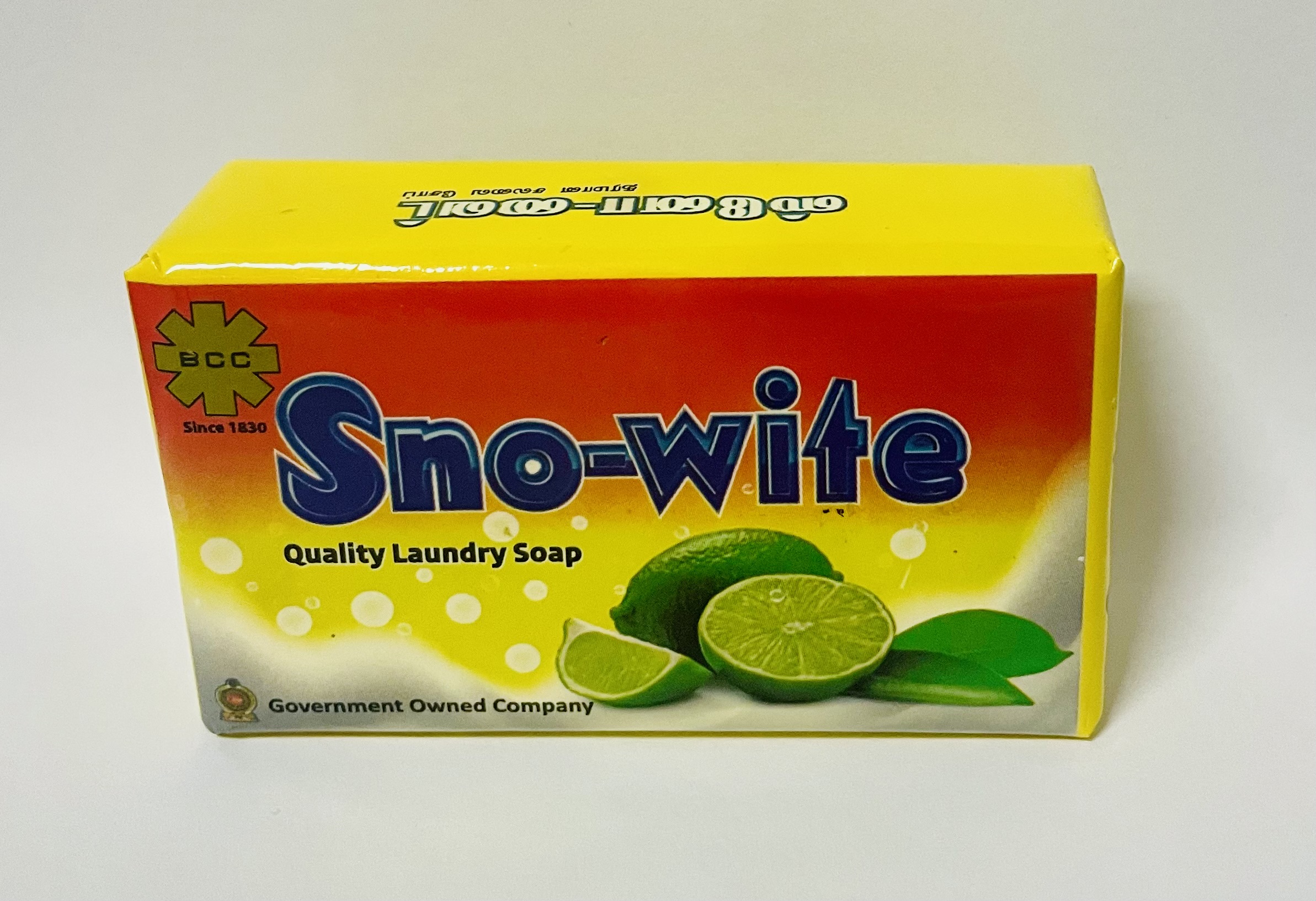 B C C Sno Wite Soap 115g